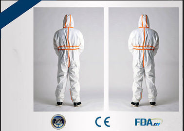 Comfortable Disposable Work Overalls For Dustless Workshop / Paint Industry