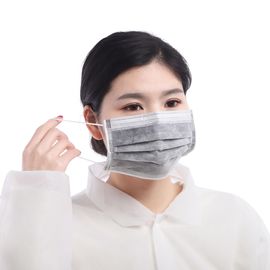Liquid Proof Disposable Carbon Filter Face Mask Non Stimulating Feeling