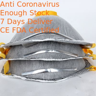 Customized Logo Non Woven Fabric Face Mask Environment Friendly Head Strap