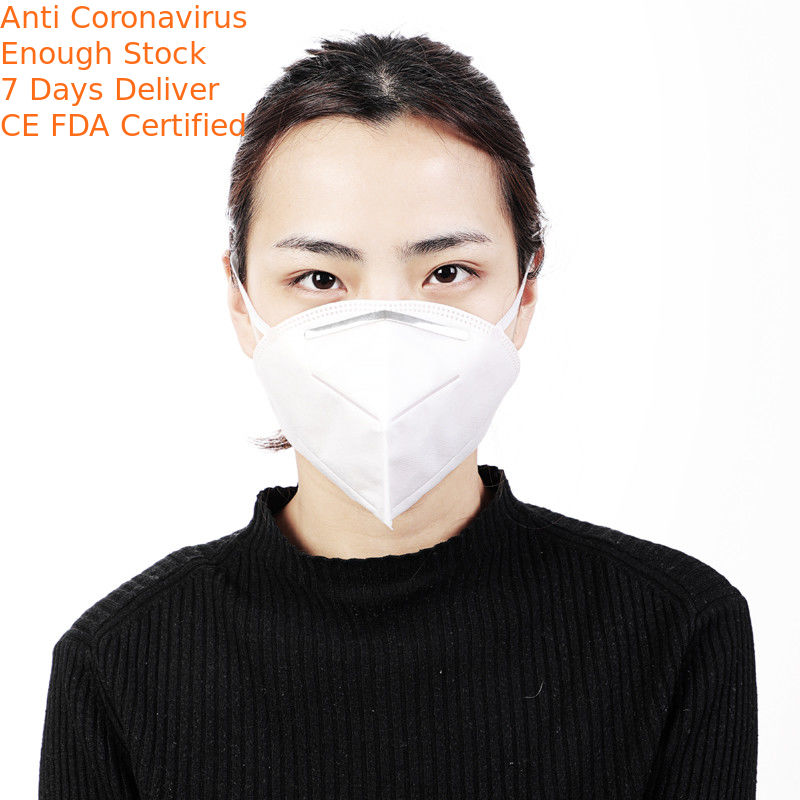 KN95 Foldable Ffp2 Mask Size 160 * 150mm Hypoallergenic 95% Filter Efficiency